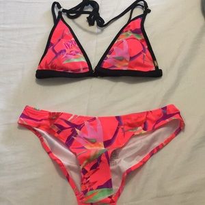 Victoria's Secret PINK Tropical Two Piece Swimsuit